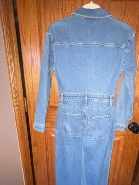 Universal Thread Blue Denim Jacket with Collar